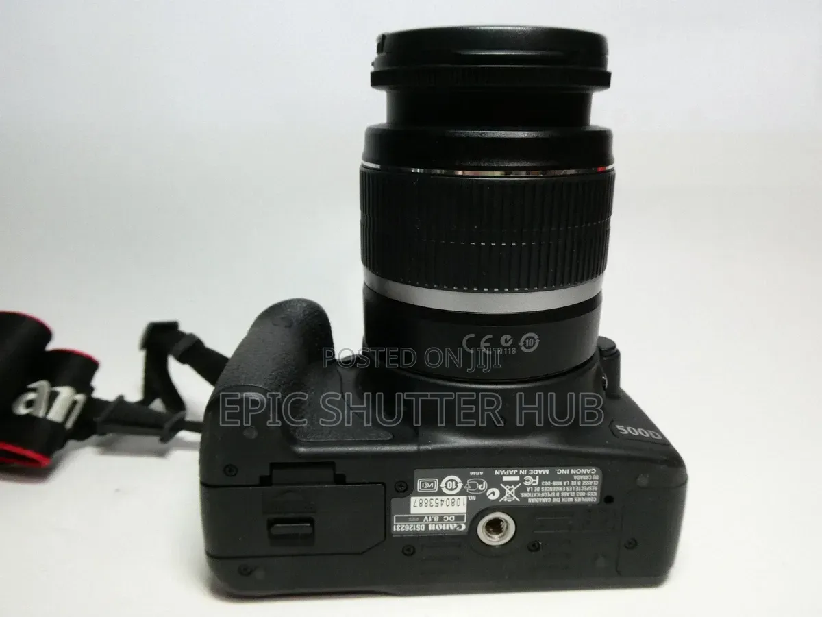 Canon Eos 500d 15.1mp Dslr Ef-s 18-55mm Lens