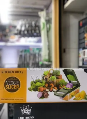 Kitchen Ideas Brand 16-Piece Vegetable Slicer and Chopper.