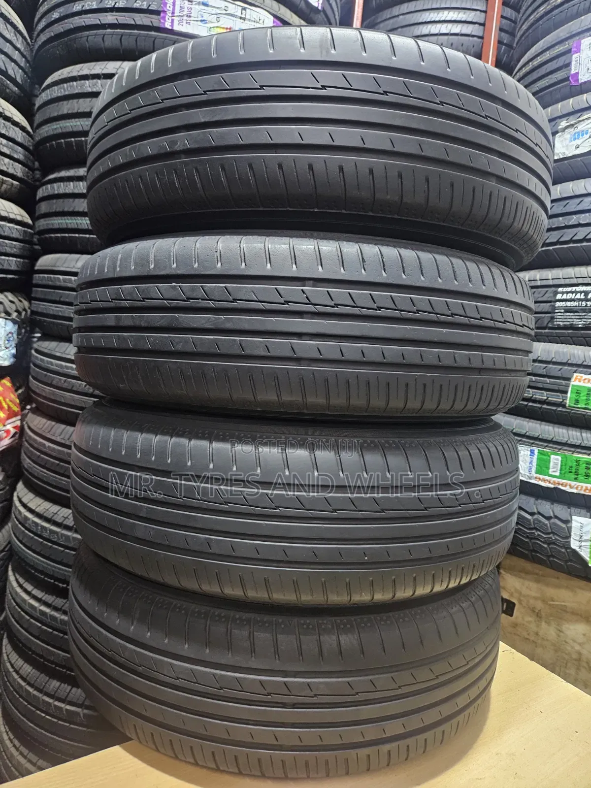 Size 14 Tires With Audinary 14 Rims Just Imported the Way They Are.