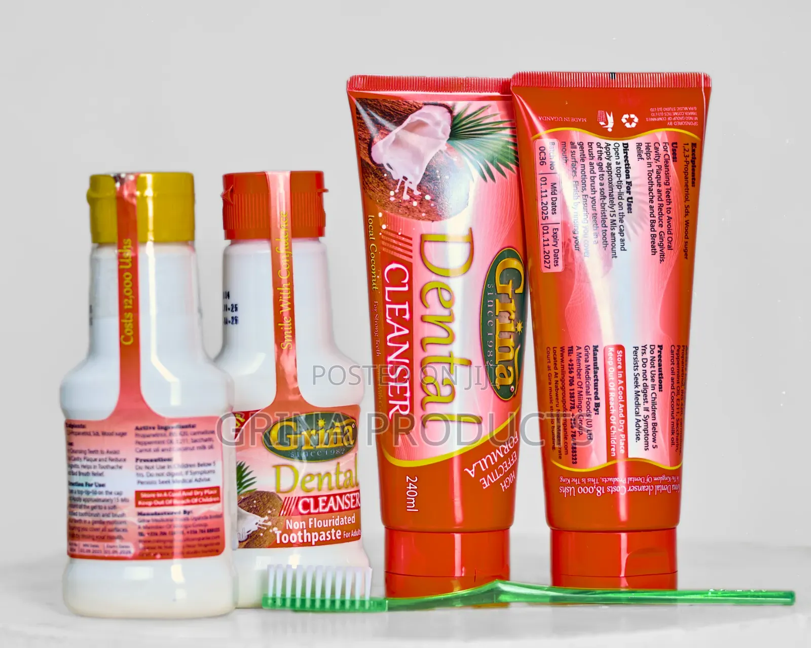 Grina Dental Cleanser Toothpaste