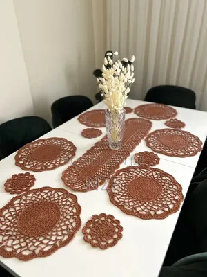 Hand Made Premium Luxurius Crotchet Table Mats