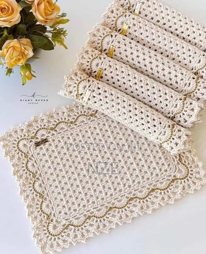 Crotchet Table Mats Placemats