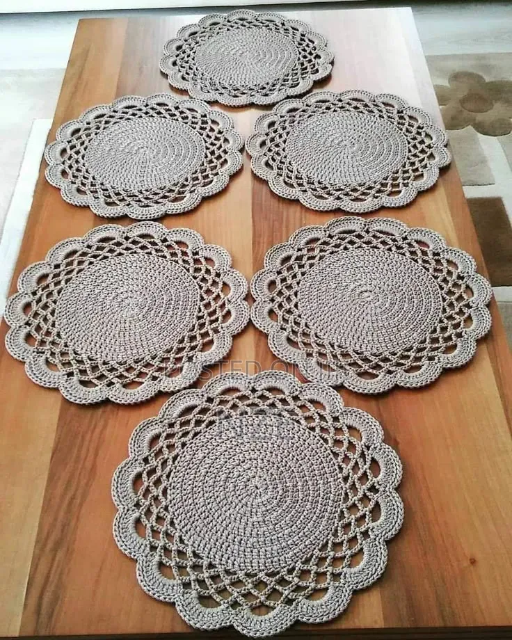 Crotchet Table Mats Placemats
