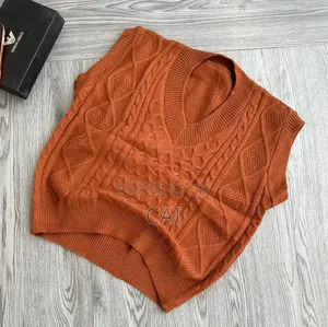 Callahan Cable-Knit Sweater Vest