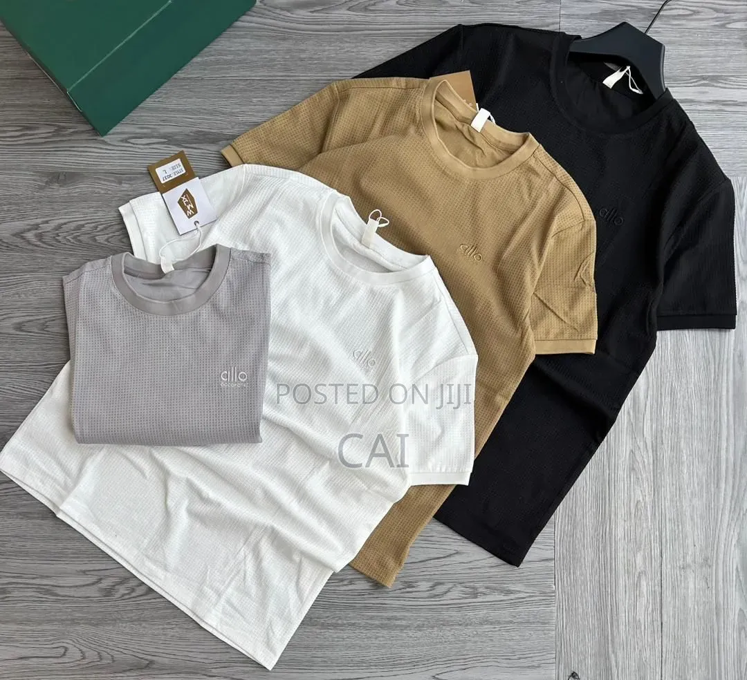 Allo Cotton Crew Neck T-Shirts