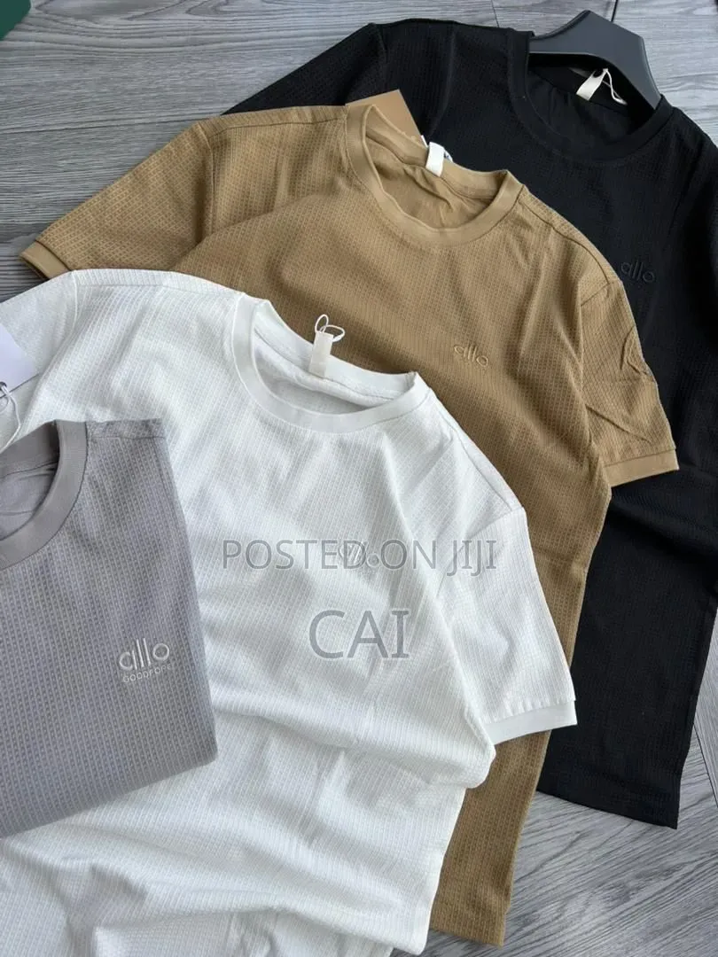 Allo Cotton Crew Neck T-Shirts