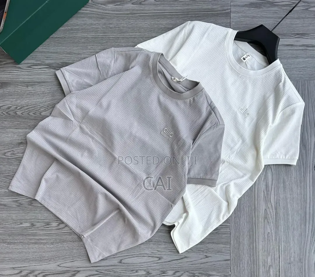 Allo Cotton Crew Neck T-Shirts