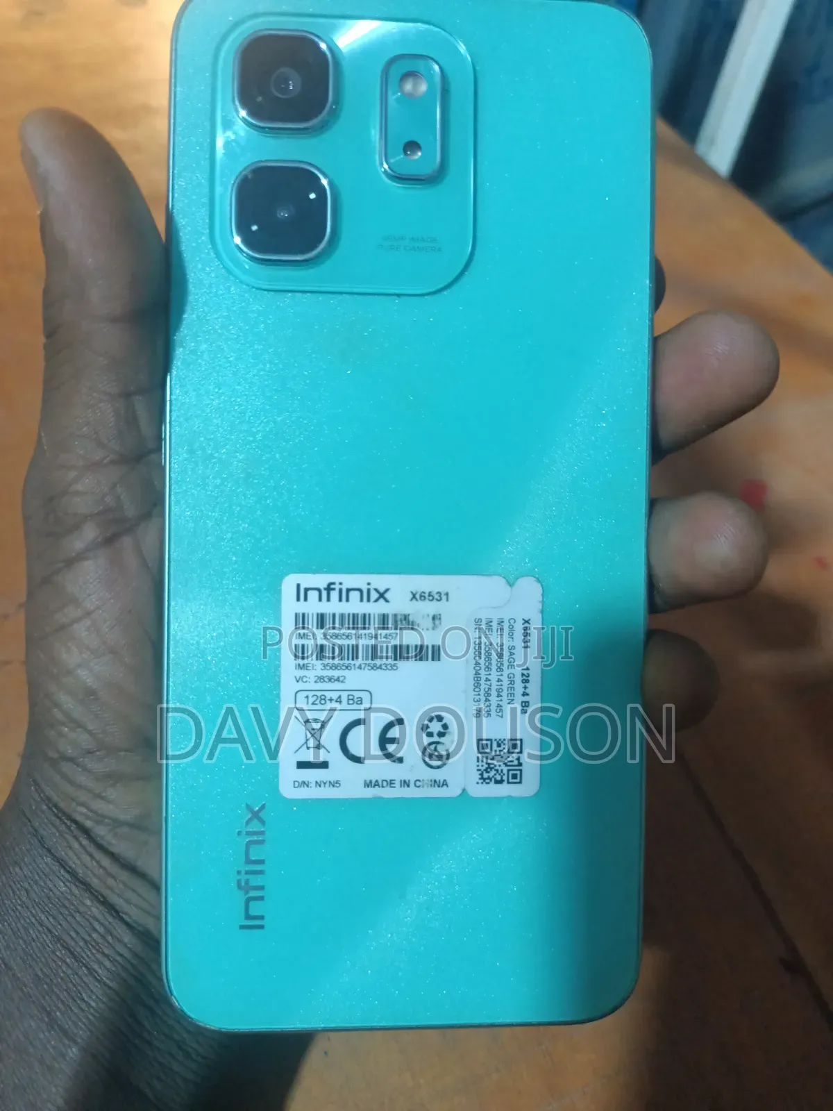 Infinix Hot 50i 128 GB Blue