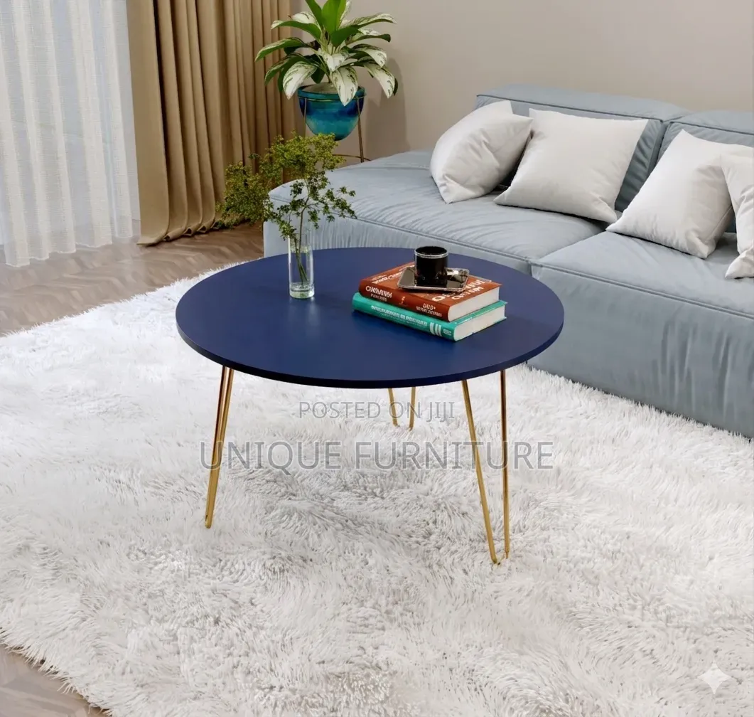 Navy Blue Center Table