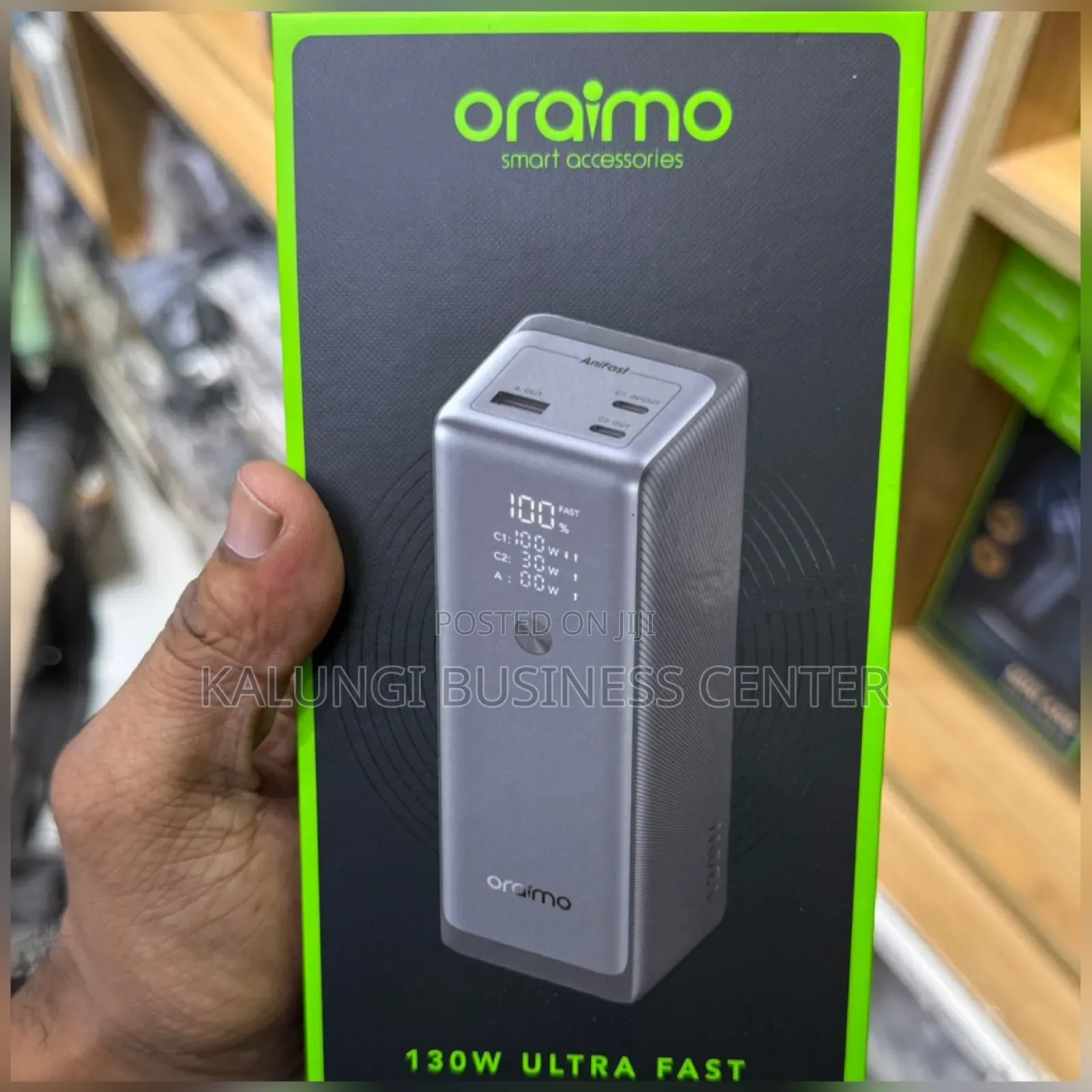 Laptop Charger Oraimo Power Jet 130power Bank 27600mah