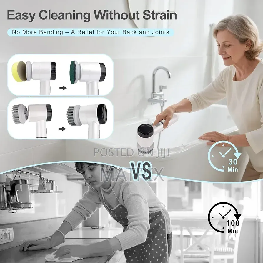 5-in-1 Rechargeable Cleaning Brush