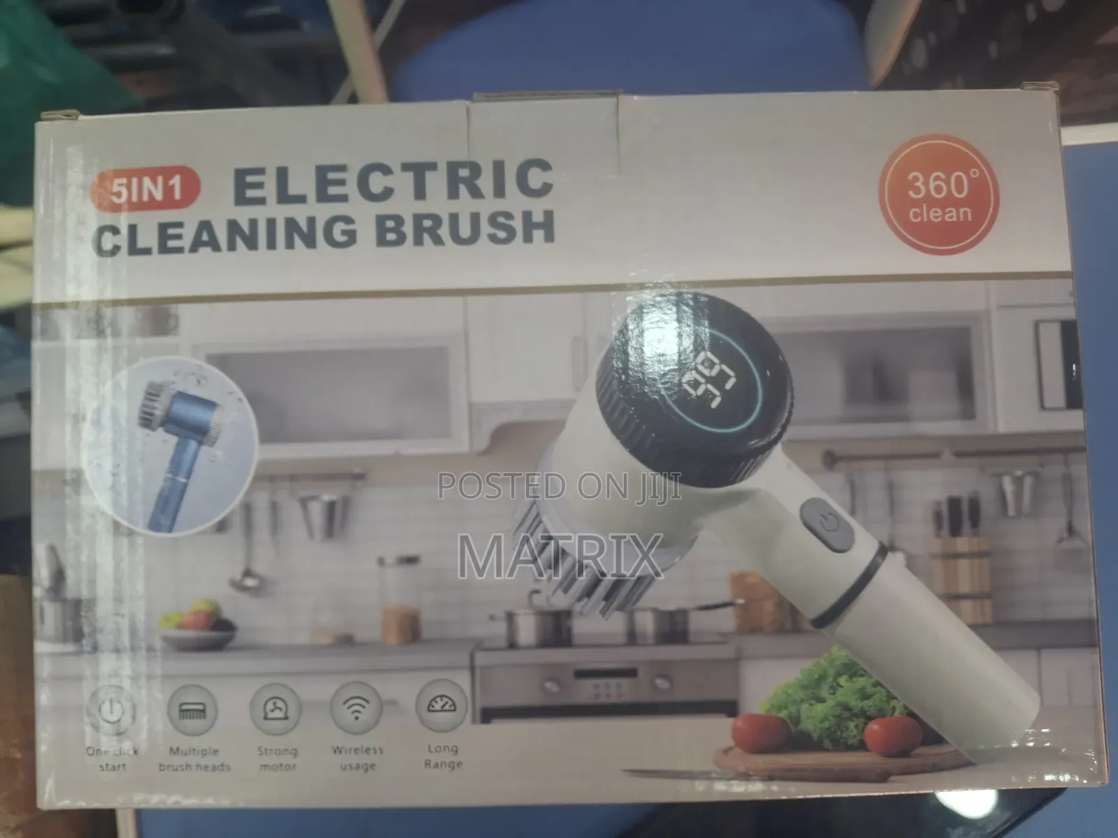 5-in-1 Rechargeable Cleaning Brush