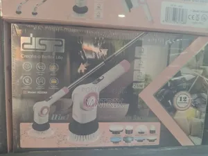 Cordless Electric Cleaning Brush Scrubber With Multiple Heads.