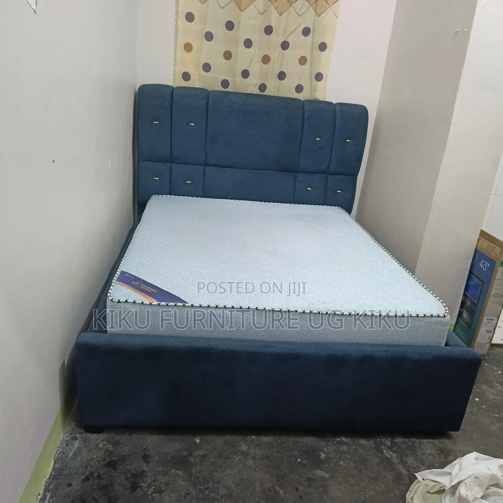 Gray Five by Six Bed on Market