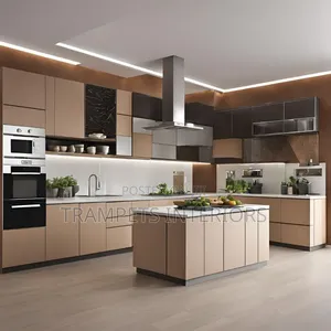 Kitchen Cabinet in Beige Colour From 900,000 Per Square Metre