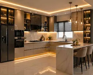 Kitchen Cabinets/ Modern Crescent From 900,000 Per Linear Metre