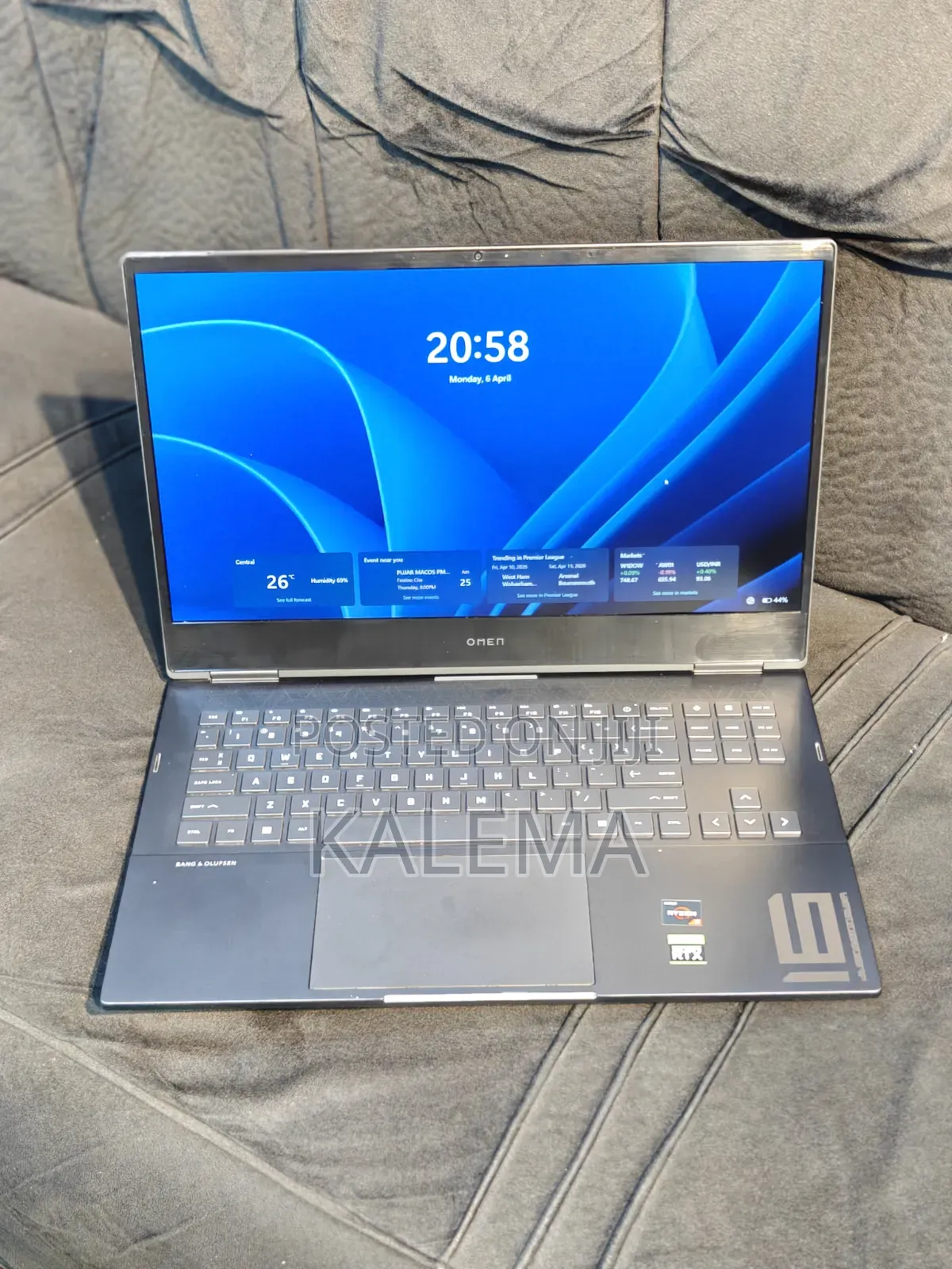 Laptop HP Omen 16 16GB AMD Ryzen 7 SSD 512GB