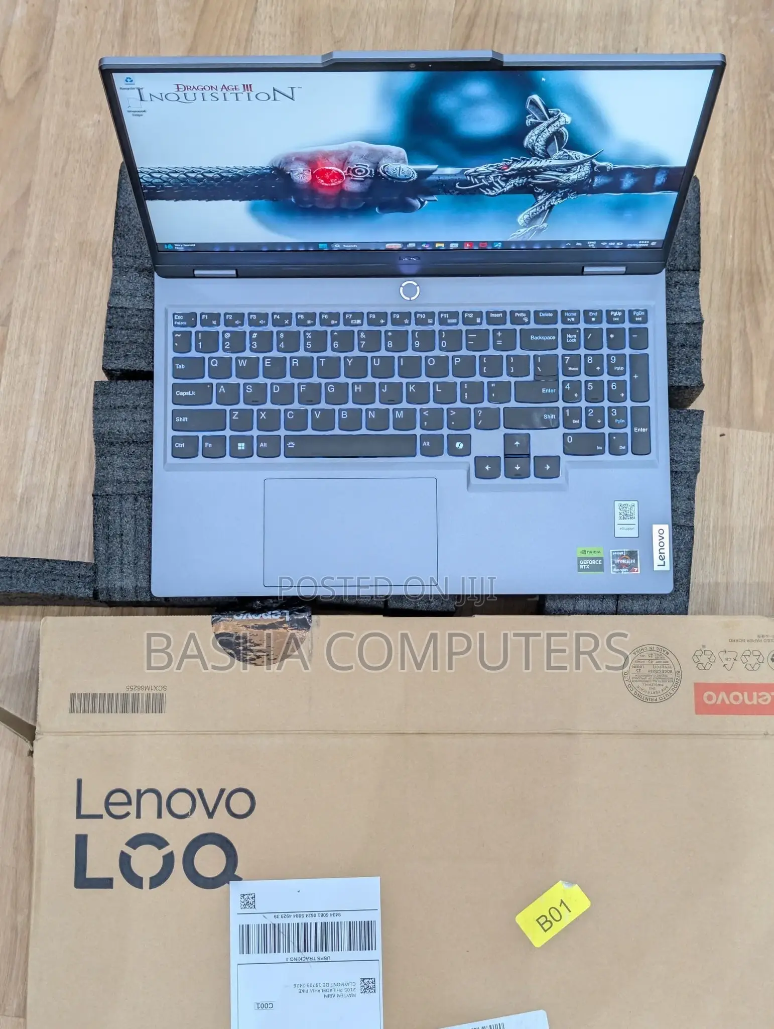 New Laptop Lenovo LOQ 15ARP9 16GB Intel Core i7 SSD 1T