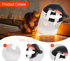 Anti-Fog Industrial Safety Face Shield Clear Full Face Shield Visor