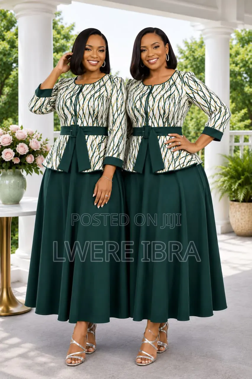 Brown Elegant Long Dresses