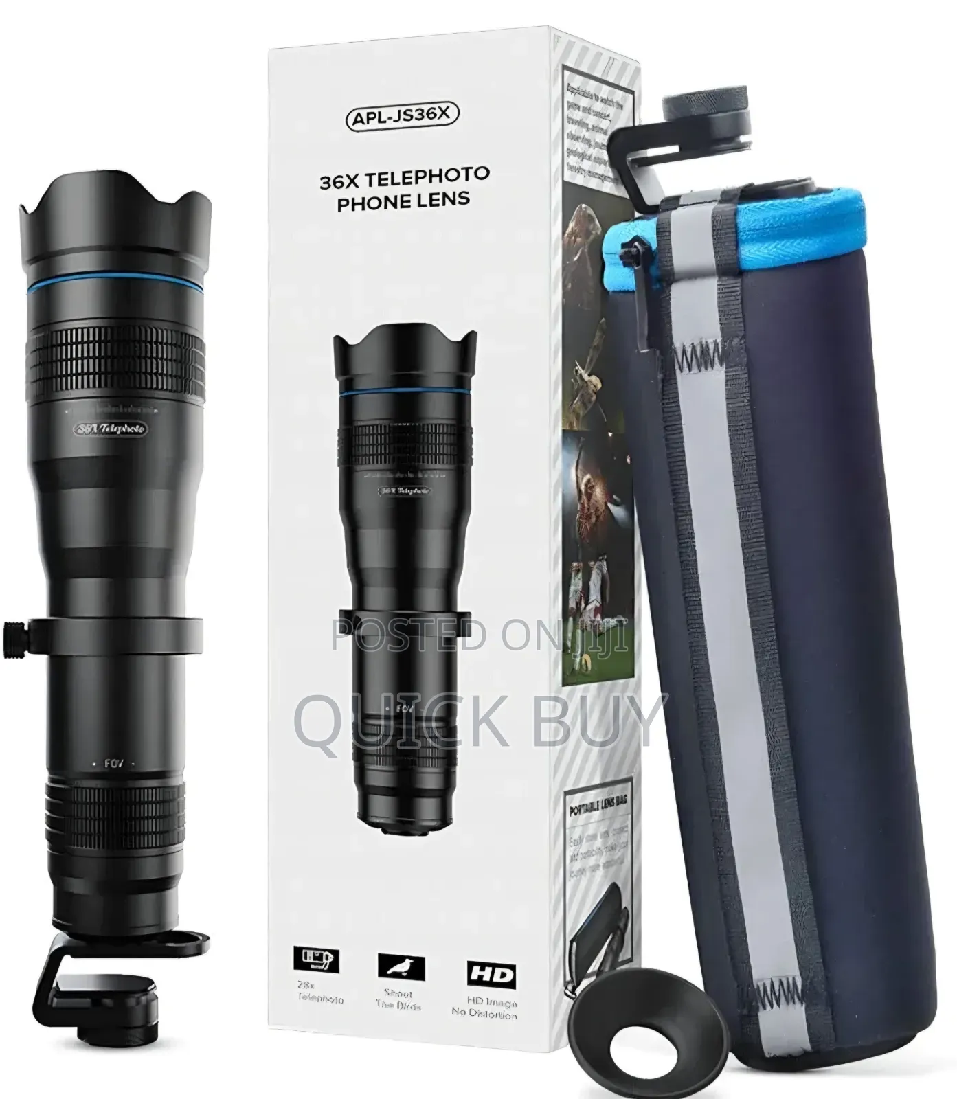 36x Telephoto Zoom Lens Kits for Smartphones.