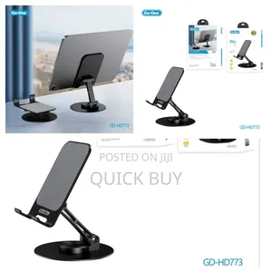 Go-Des 360° Rotary Metal Base Table Stand
