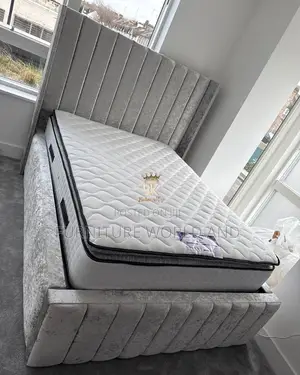 A Milk Gray Potable Bed