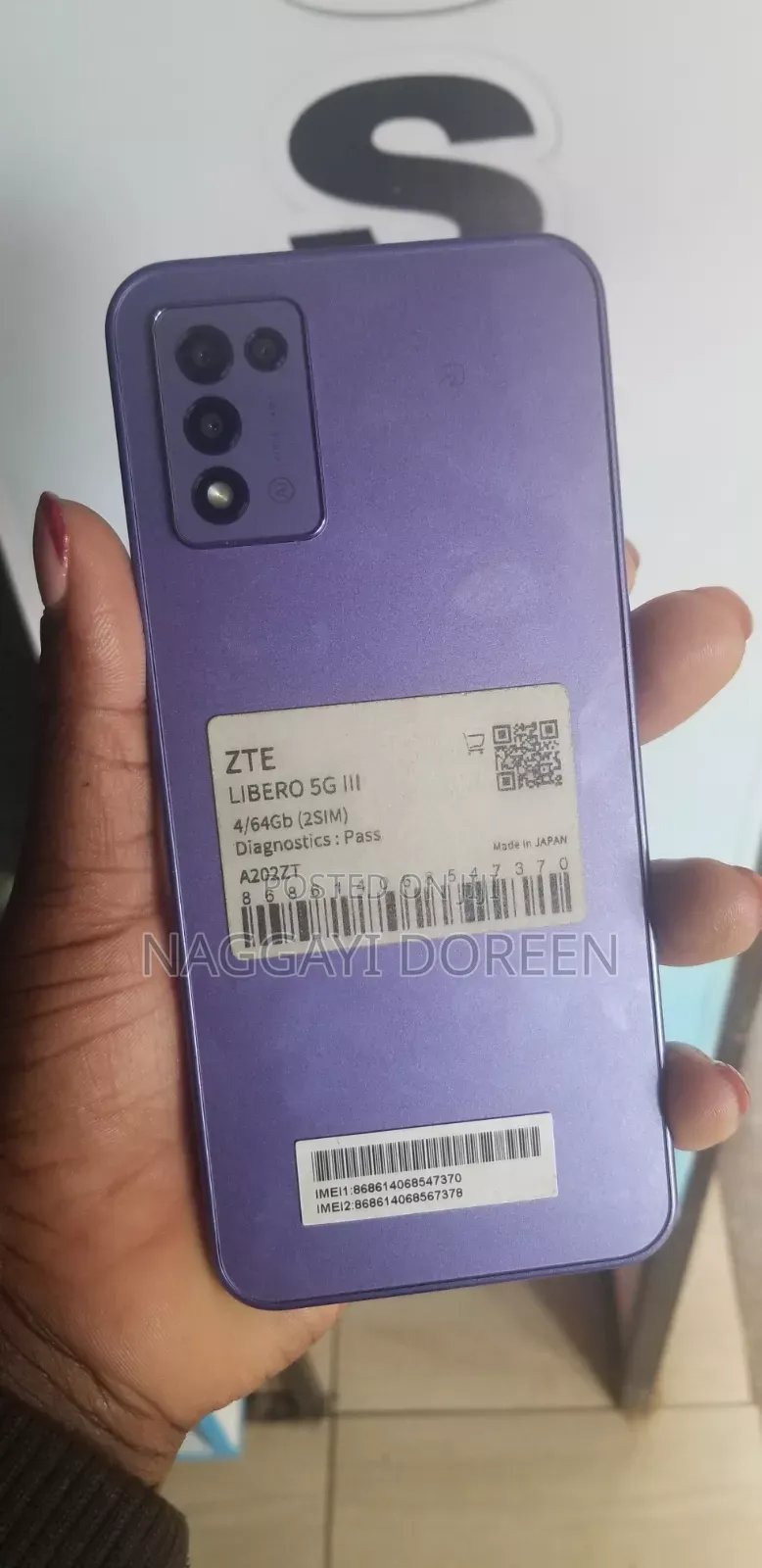 Mobile Phone 64 GB Purple