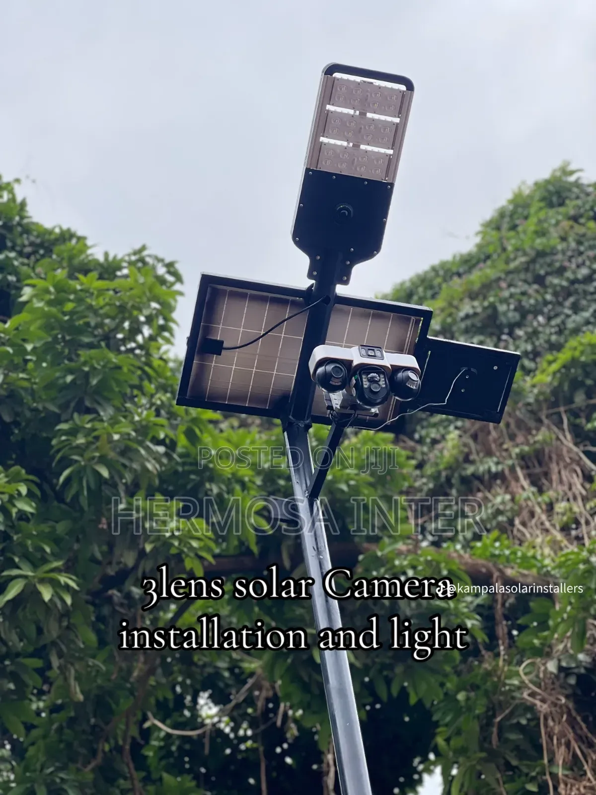 Street Camera With Solar