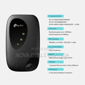 Tp-Link M7000 4g+ Mifi, Portable Travel Wifi, Simcard Slot