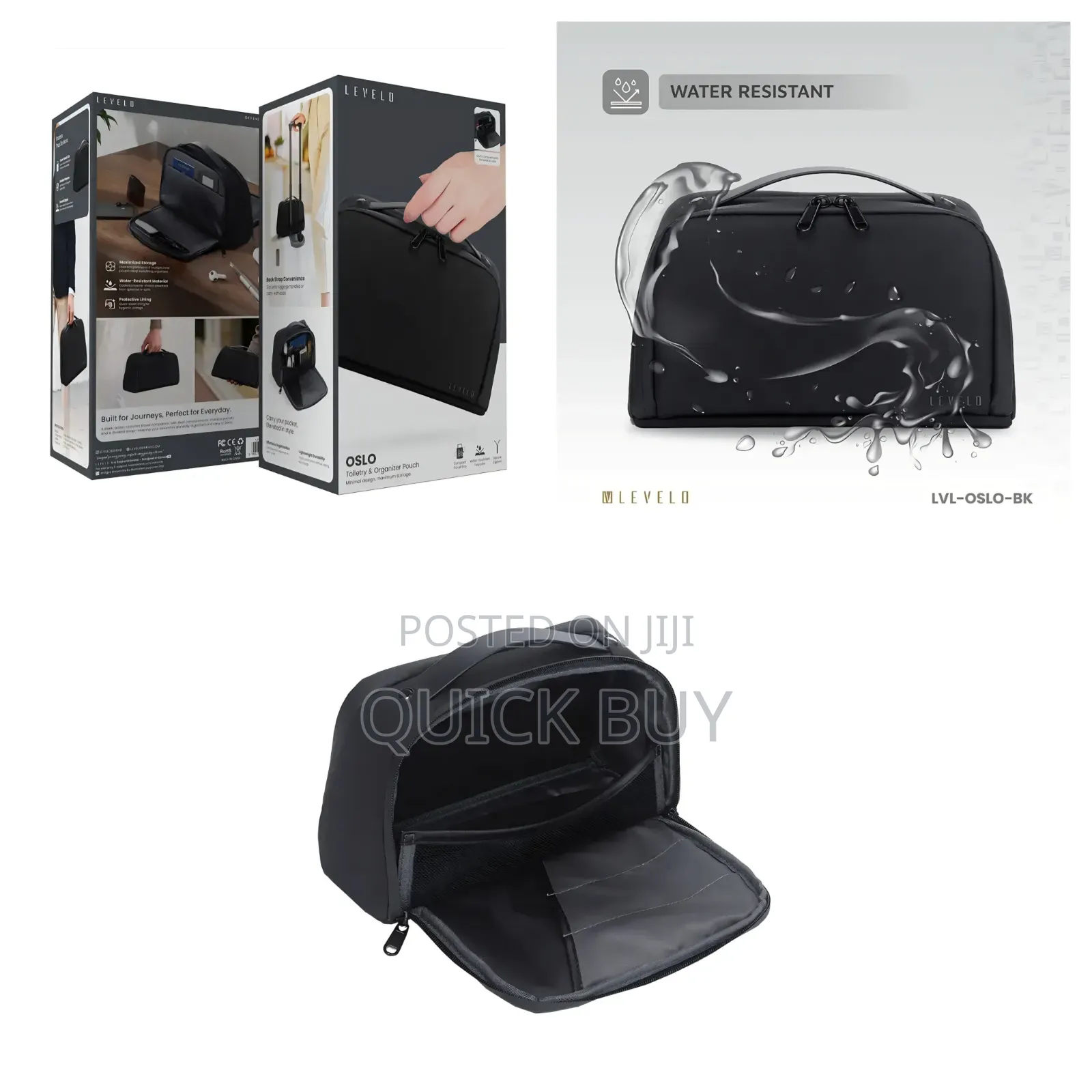 Levelo Oslo Pouch Toiletry Bag
