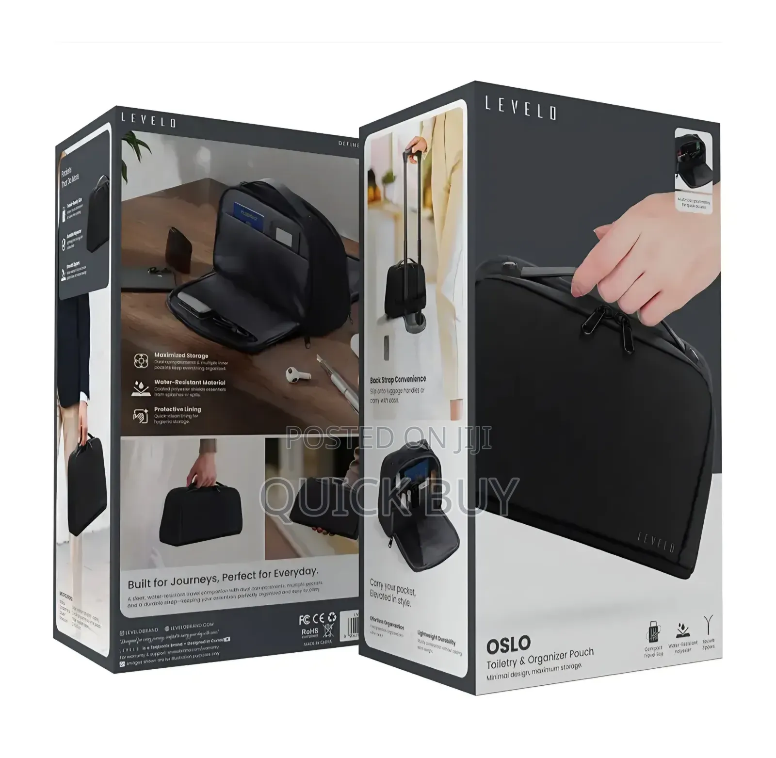 Levelo Oslo Pouch Toiletry Bag
