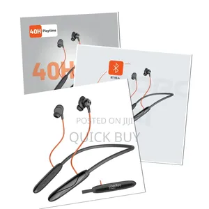 Porodo Soundtec Echo Flex Magnetic Buds Wireless Neckband Earphones