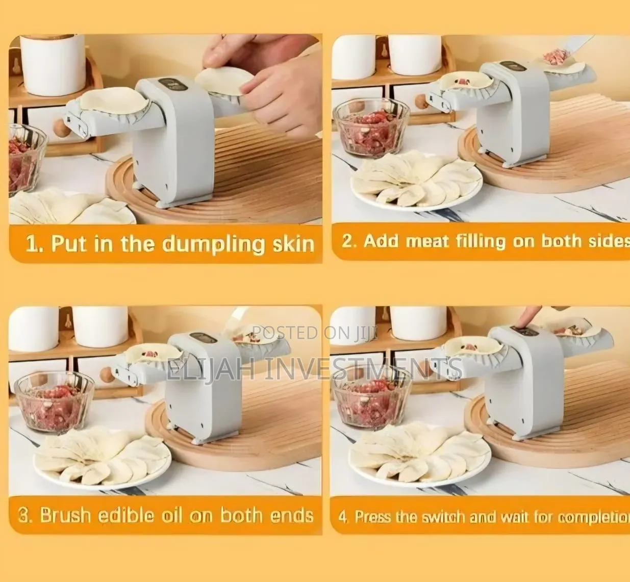 Electric Double Head Dumpling Make.