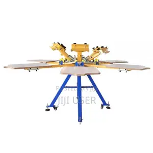 Station Rotation Screen Printing Machine