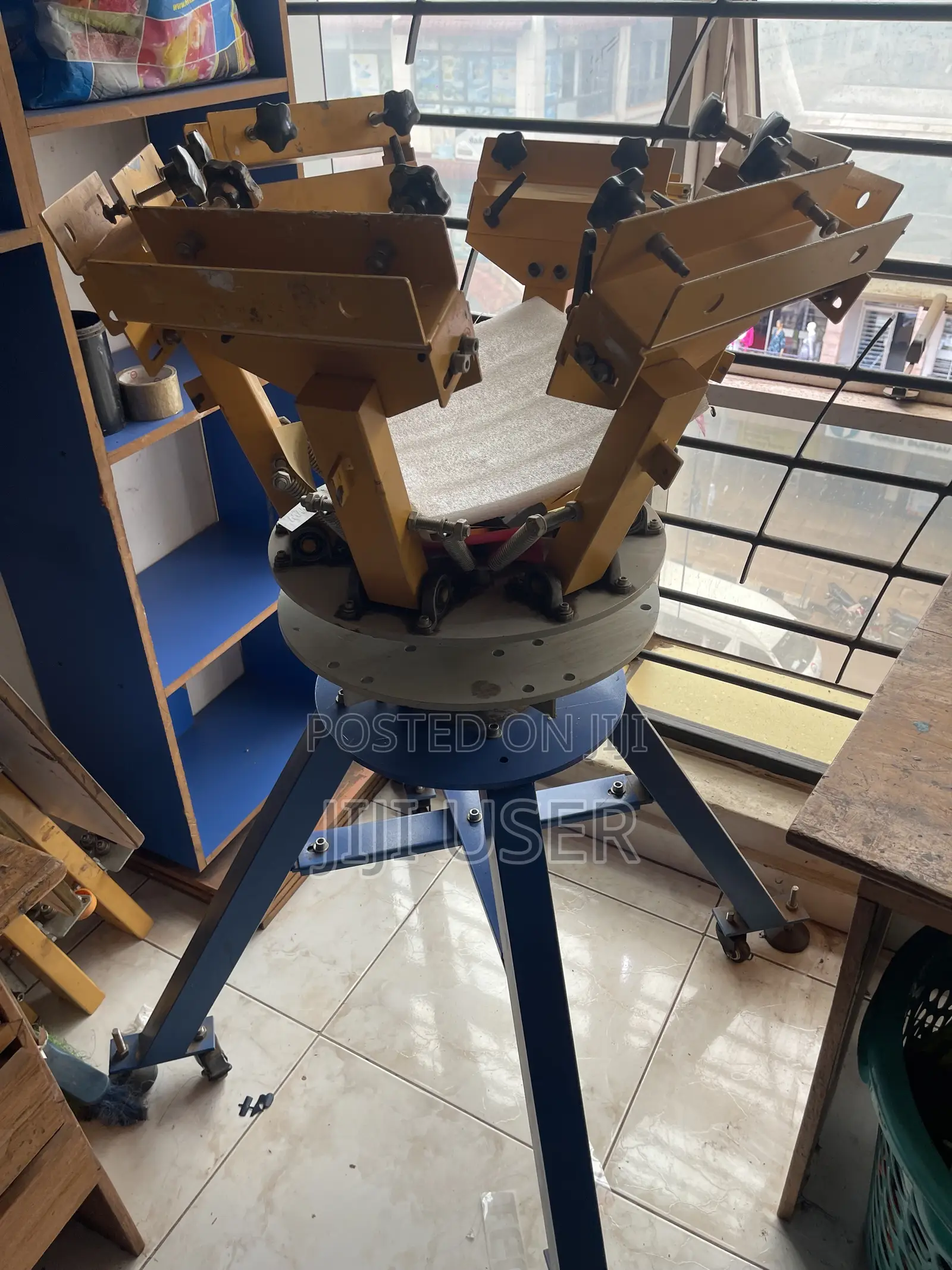 Station Rotation Screen Printing Machine