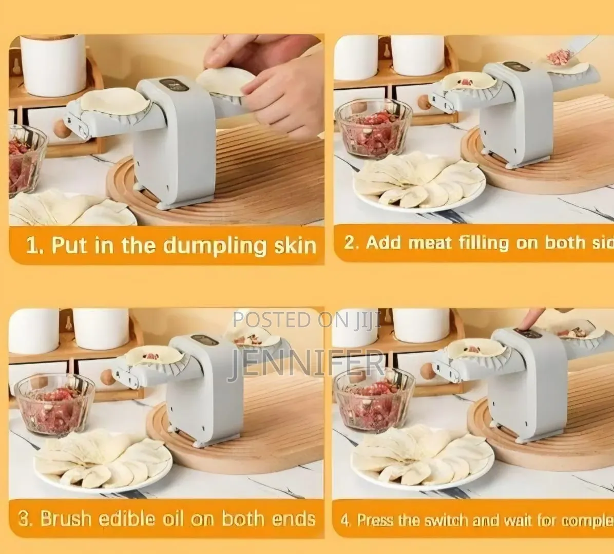 Electric Double Head Dumpling Make.