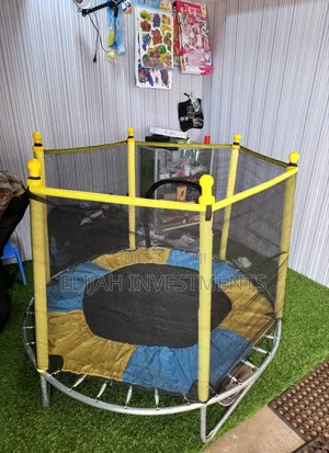 Kids' Indoor/Outdoor Portable Trampoline