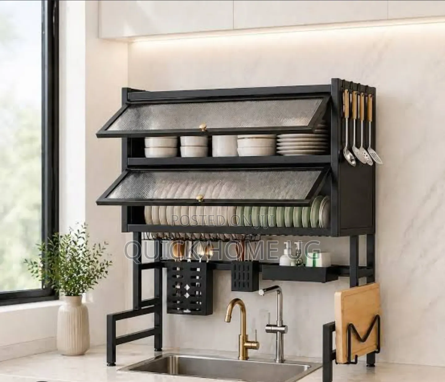 Double Layer Over the Sink Rack