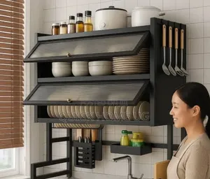 Double Layer Over the Sink Rack