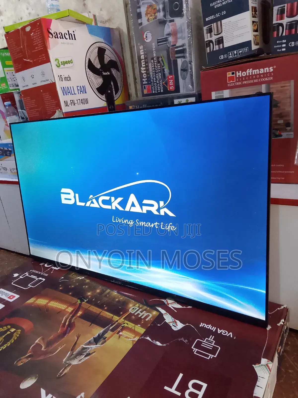 50 Inches Black Ark Smart Android Tv