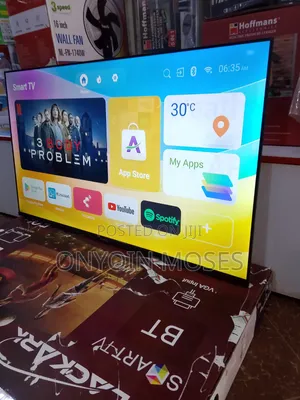 New Android 14 50" Black Ark Smart Tv