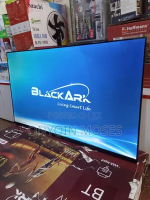 New Android 14 50" Black Ark Smart Tv