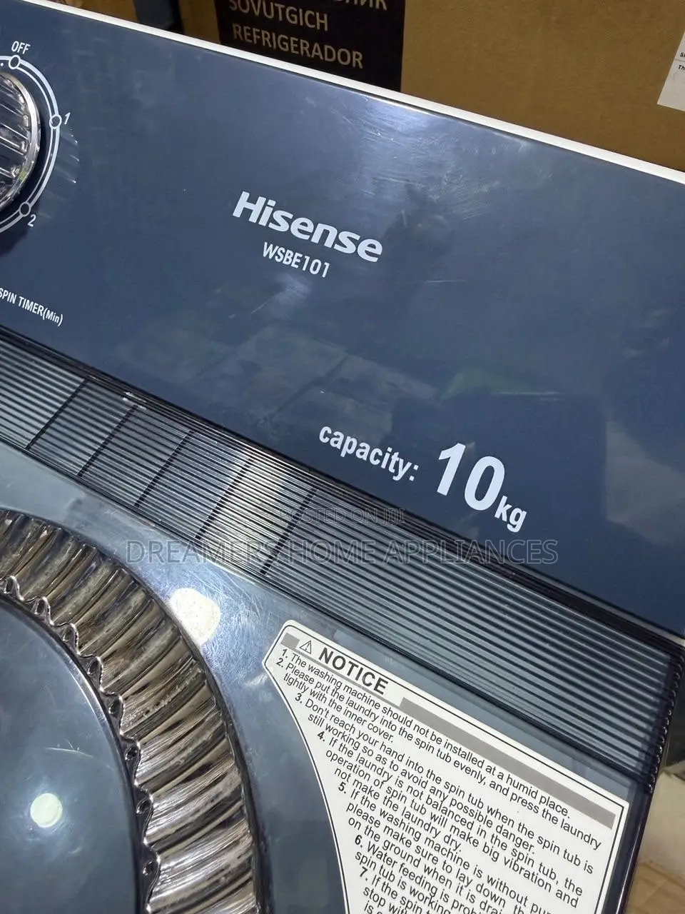 Hisense 10kg Twin Tub Washing Machine