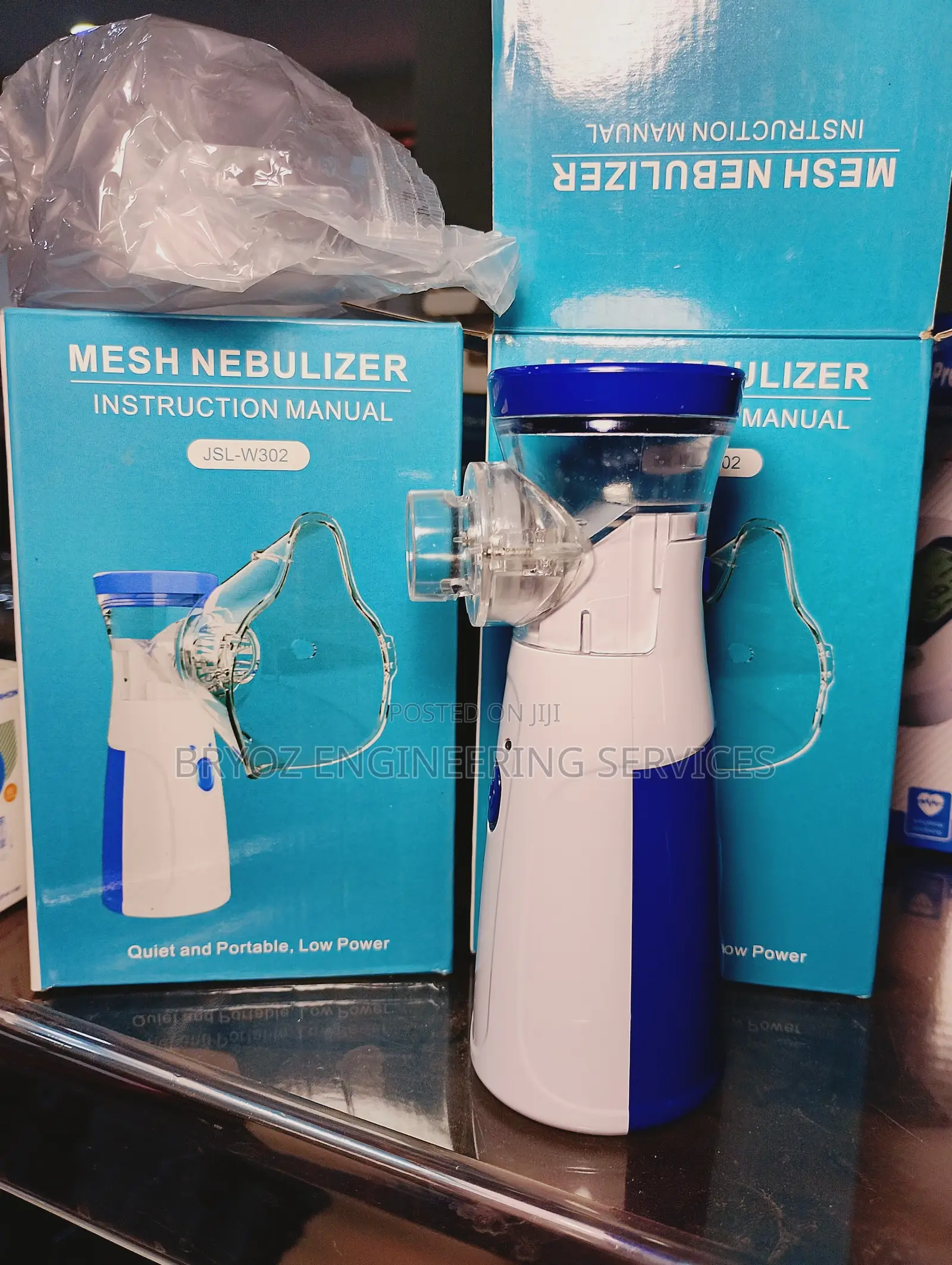 Mesh Nebulizer JSL-W302 – Portable, Handheld Nebulizer