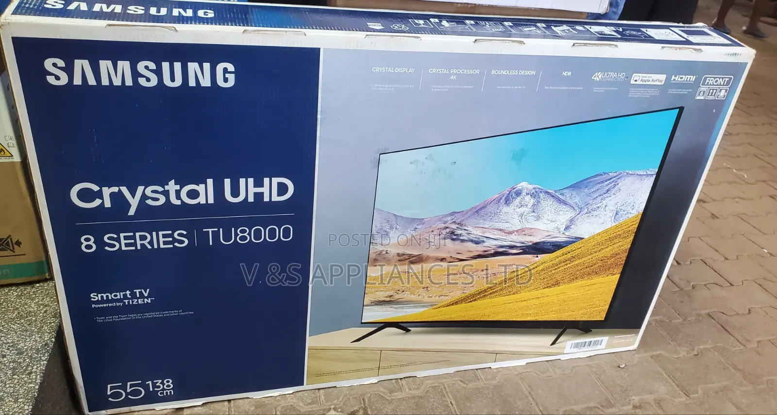 55 Tu8000 Samsung Crystal Uhd Smart Tv