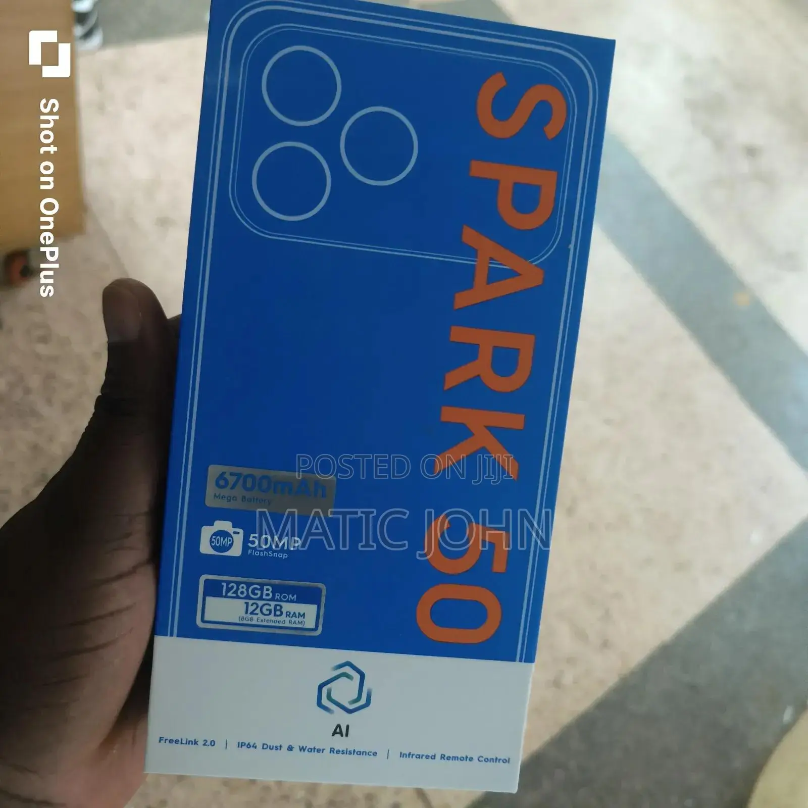 New Tecno Camon 50 Pro 256 GB Black