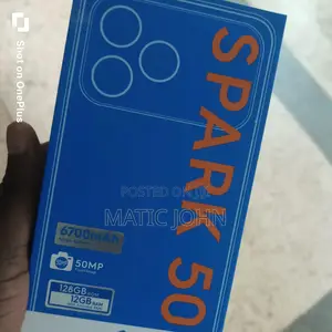 New Tecno Camon 50 Pro 256 GB Black