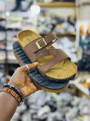 Black Birkenstock Bilbao Birko-Flor Sandals