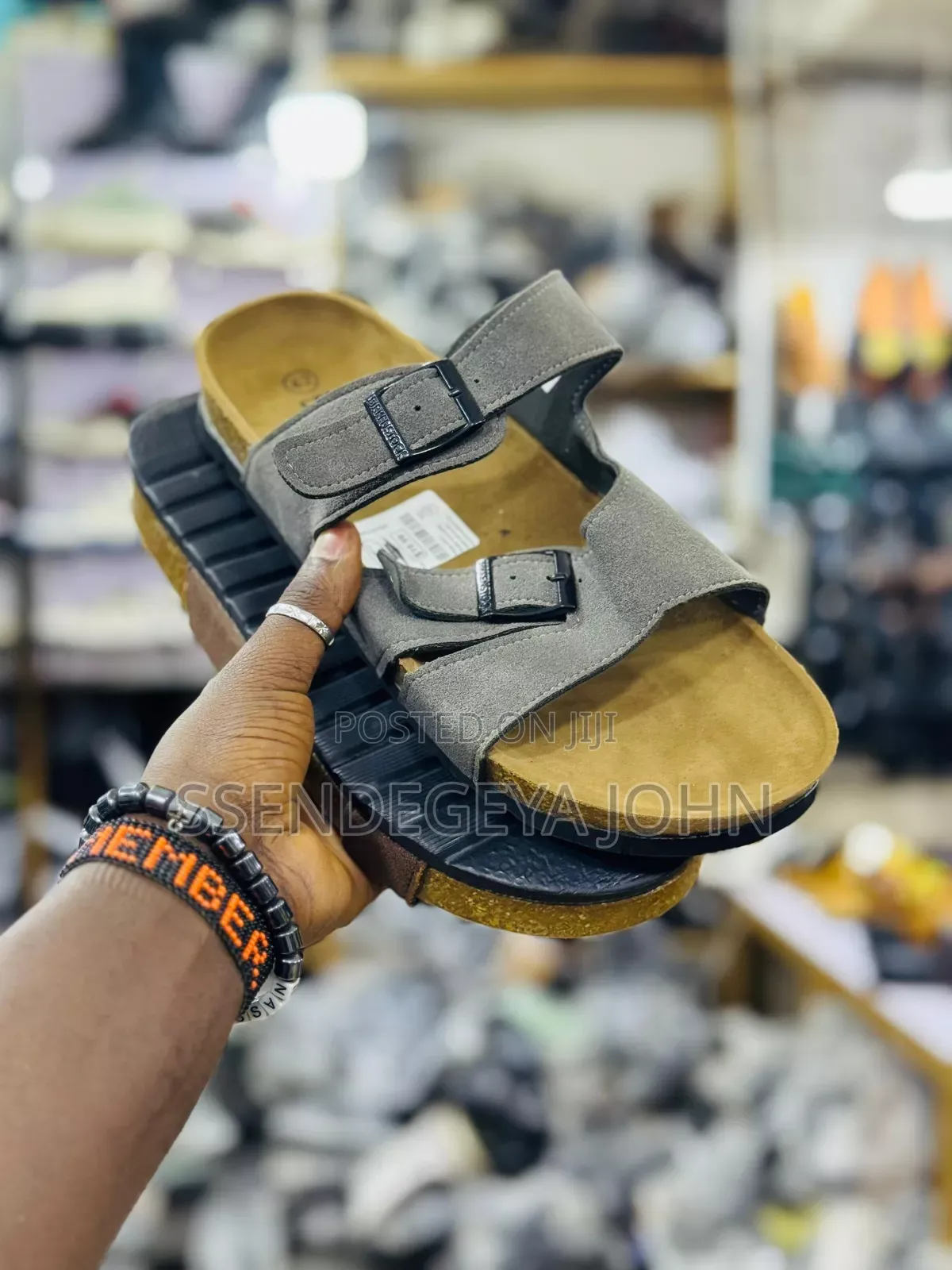Black Birkenstock Bilbao Birko-Flor Sandals